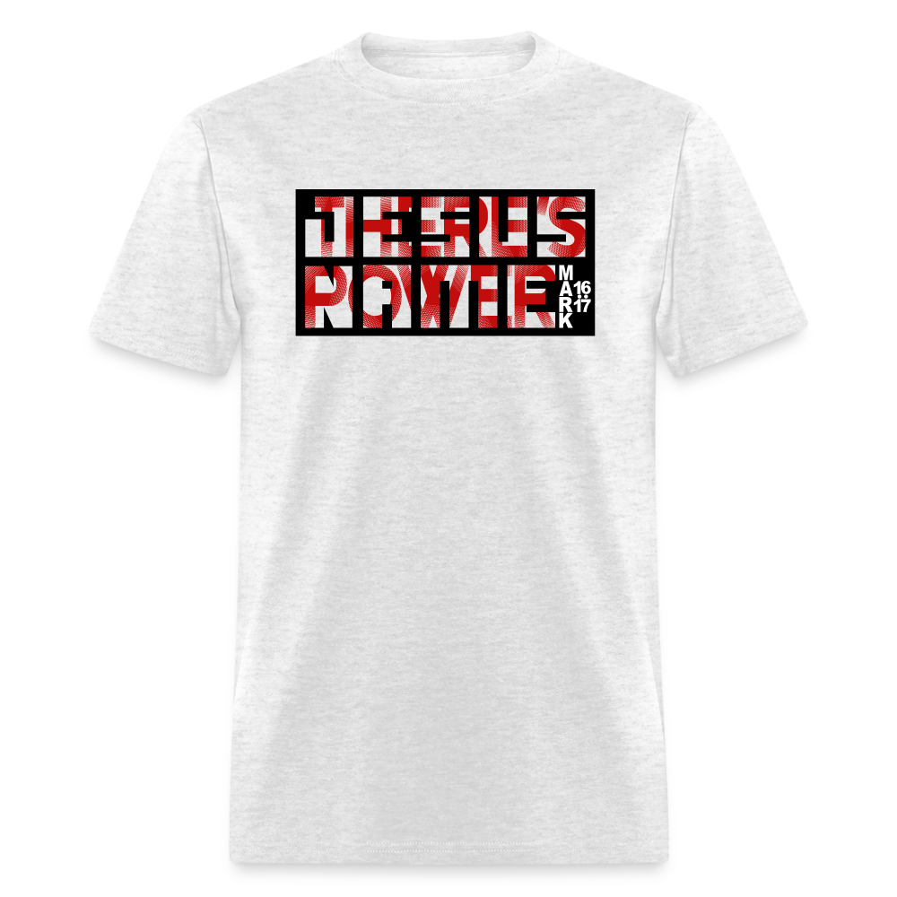 There's Power in Jesus Name - light heather gray