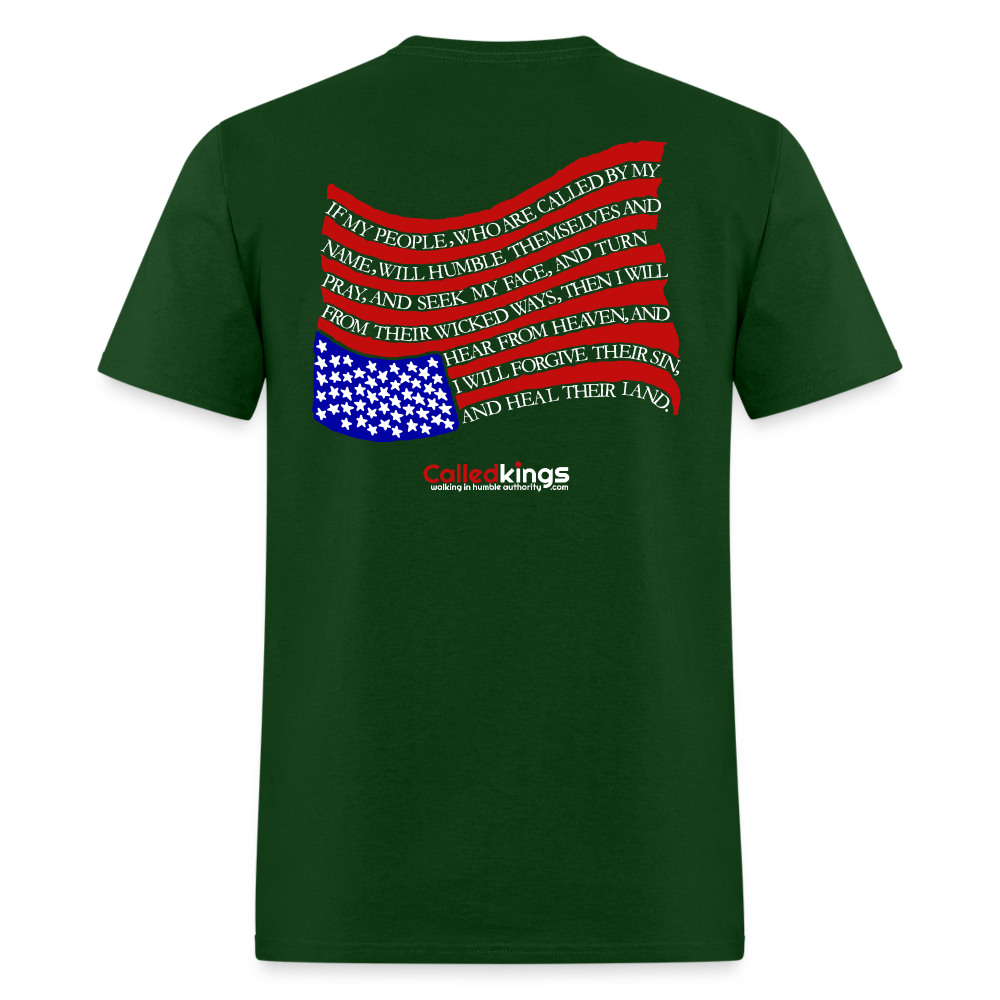 Come Save Us Lord - forest green