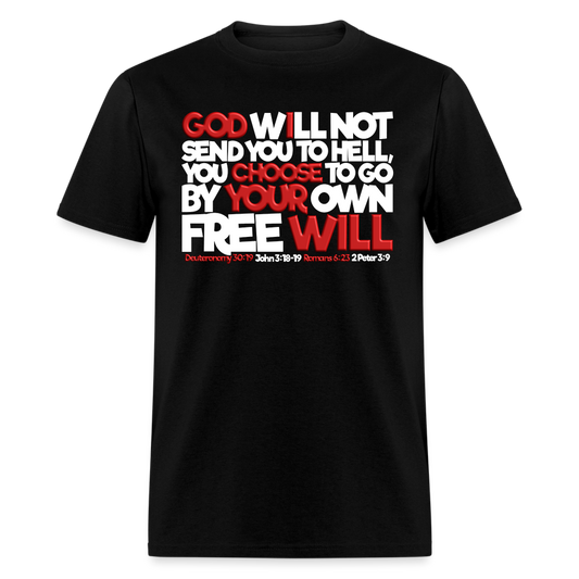 God Will Not Send You To Hell - black