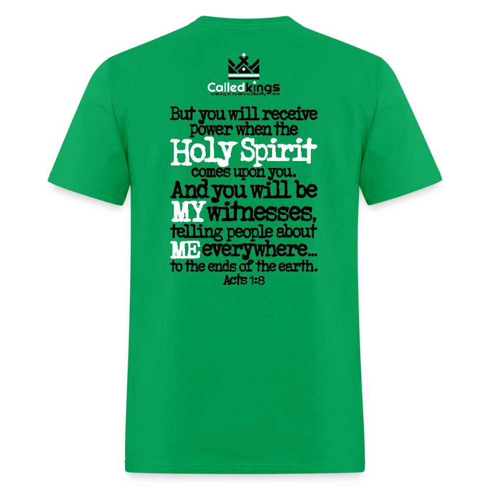 Church His Hands His Feet - bright green