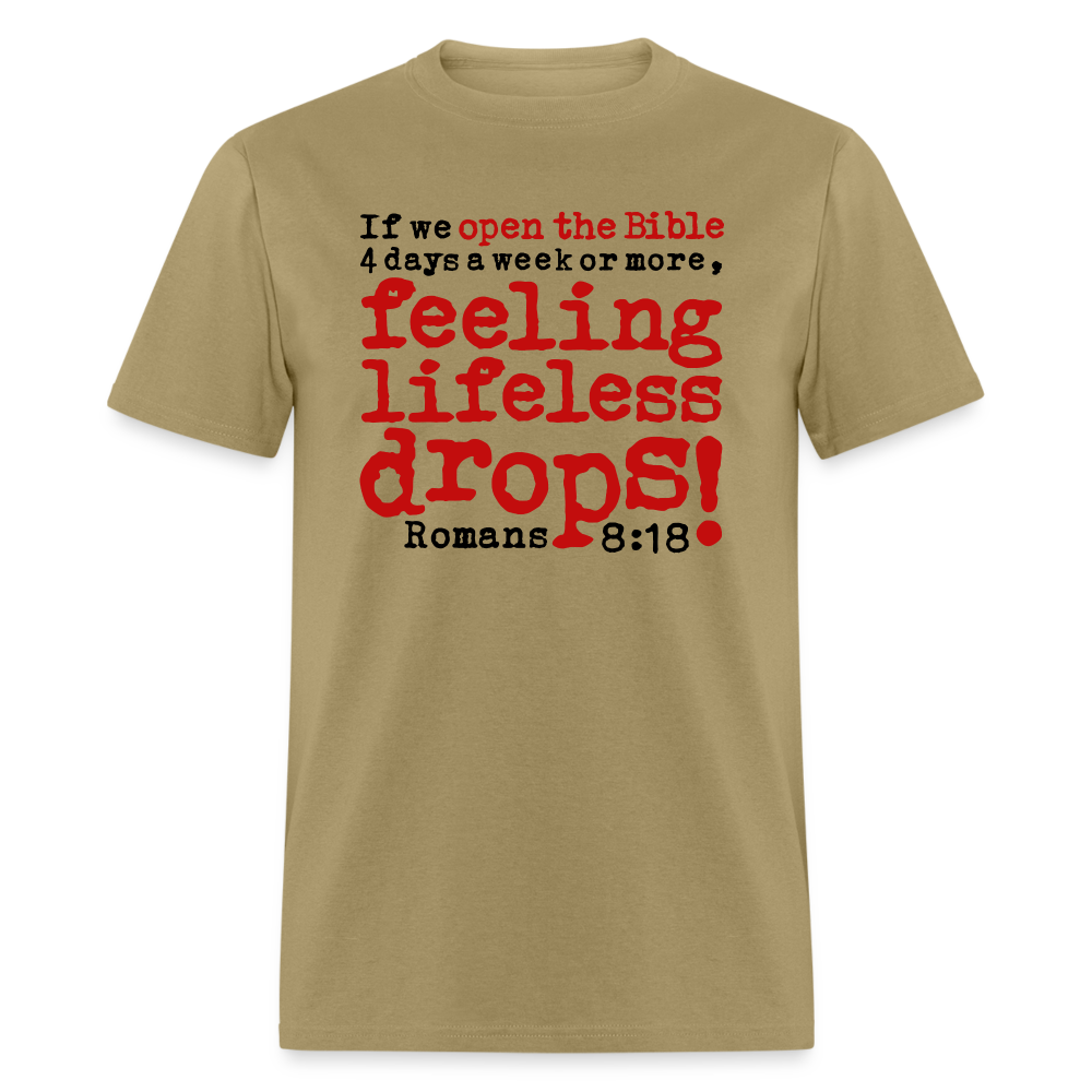 Open Bible Feeling Lifeless Drops - khaki