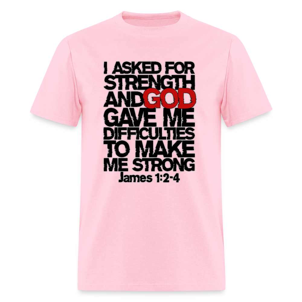 I Asked For Strength - pink