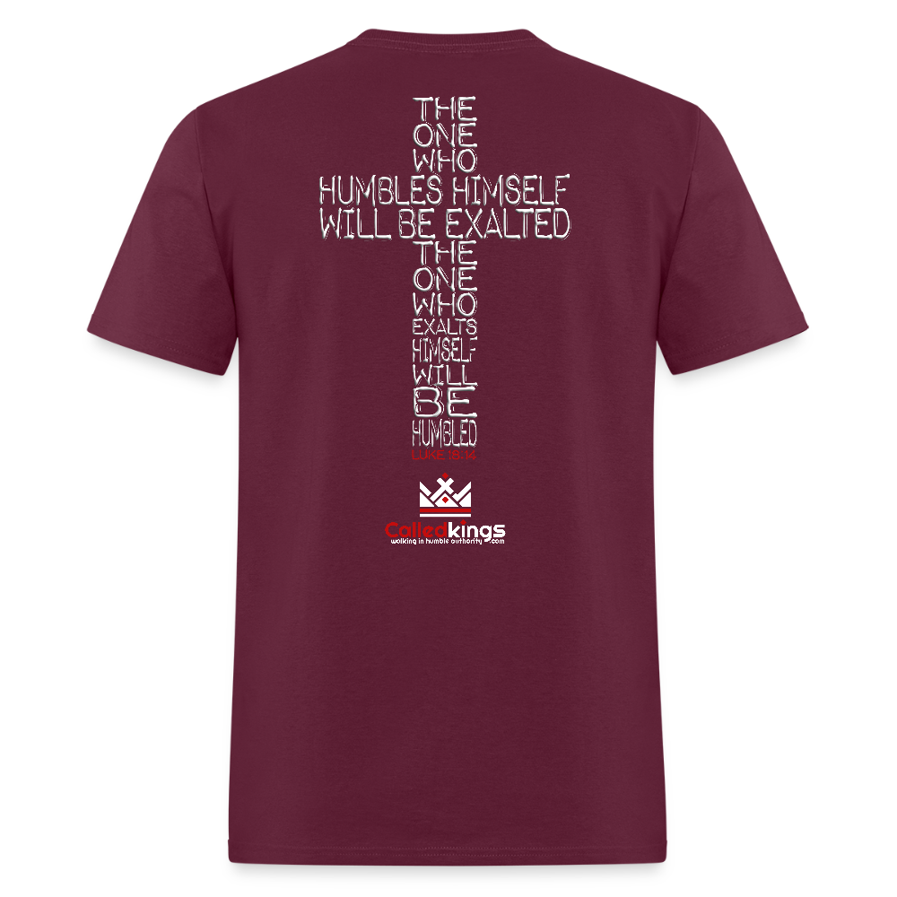 Trying to Humble Myself - burgundy