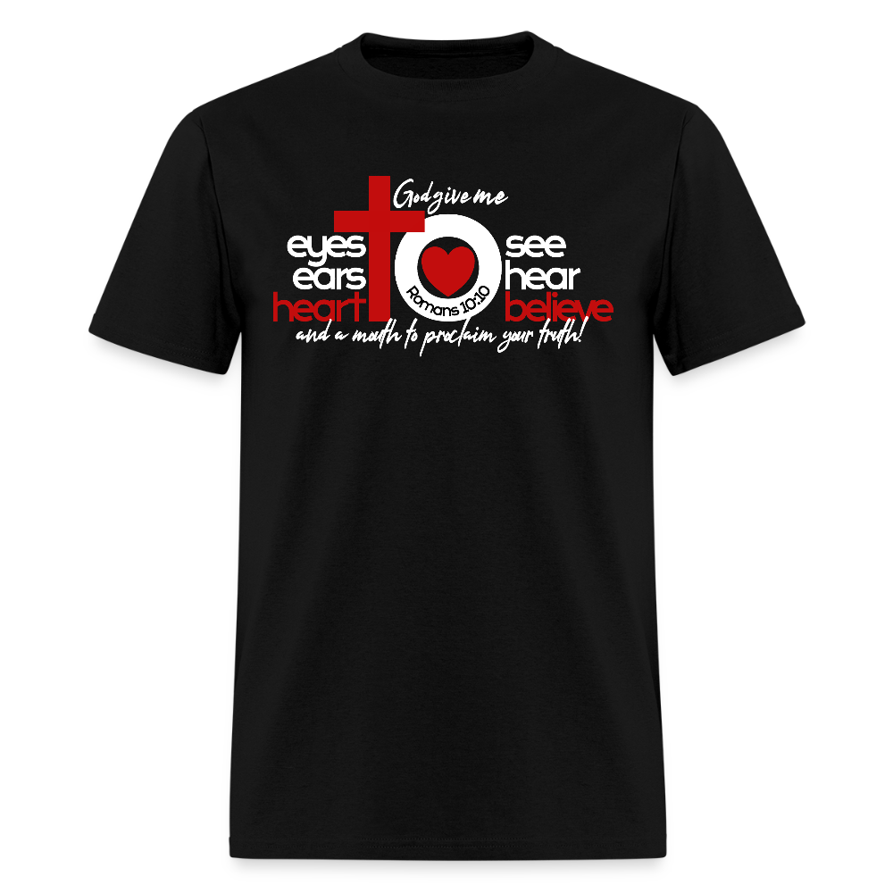 Eyes Ears Heart - black