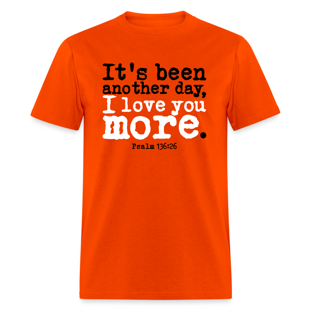 Another Day I Love You More - orange