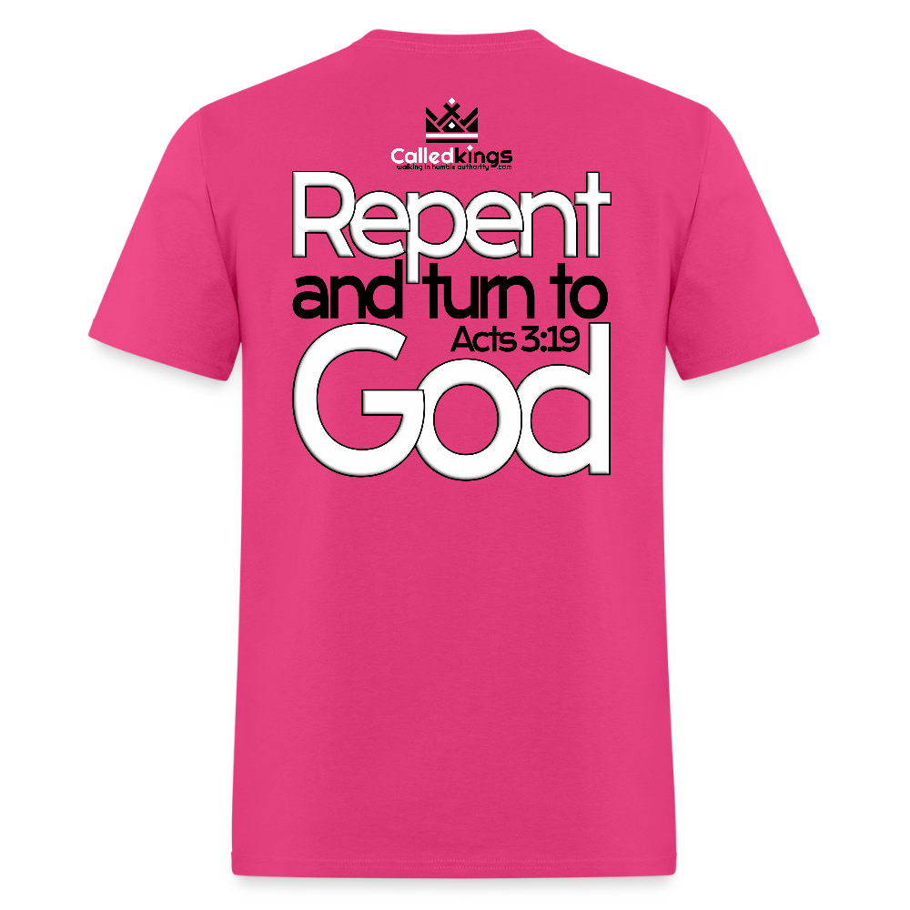 WTBSF? Repent and Turn to God - fuchsia