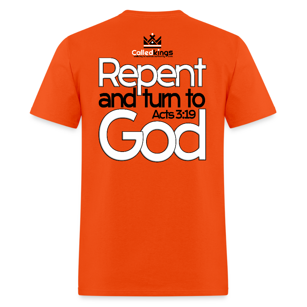 WTBSF? Repent and Turn to God - orange
