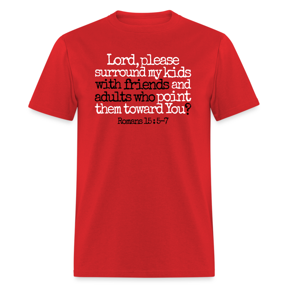 Lord, Please Surround My Kids - red