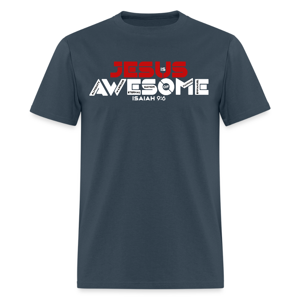 Jesus is Awesome -  blue dusk
