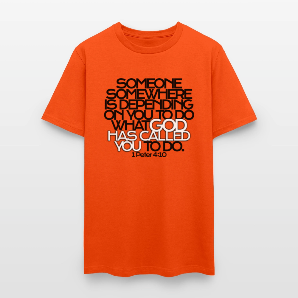 God Has Called You - orange