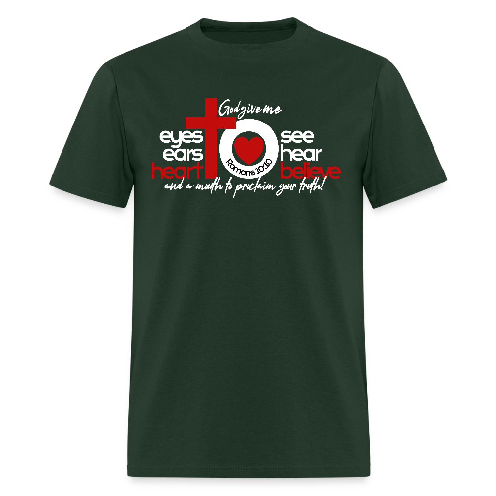 Eyes Ears Heart - forest green