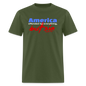 America Offended by Everything But Sin - military green
