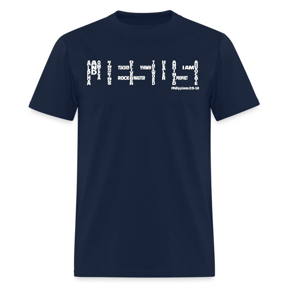 Jesus Names - navy