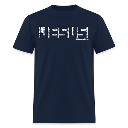 Jesus Names - navy