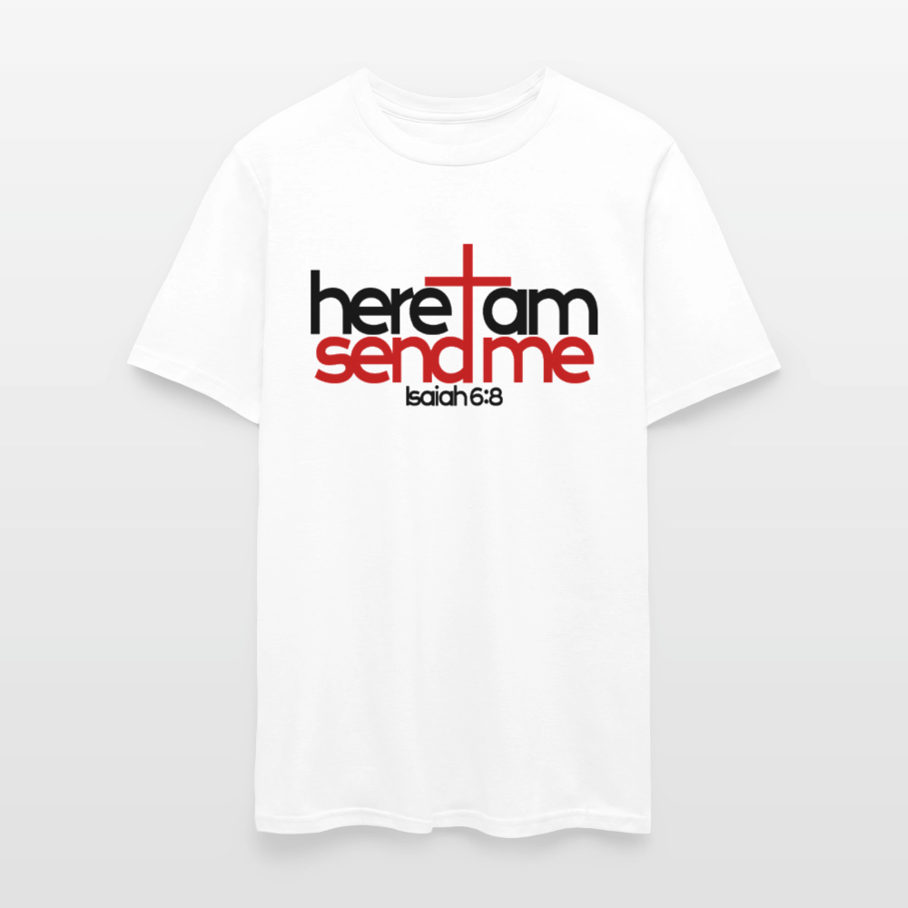 Here I am, send me - white