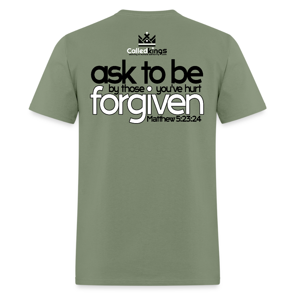 WTBSF? Ask to be Forgiven - military green