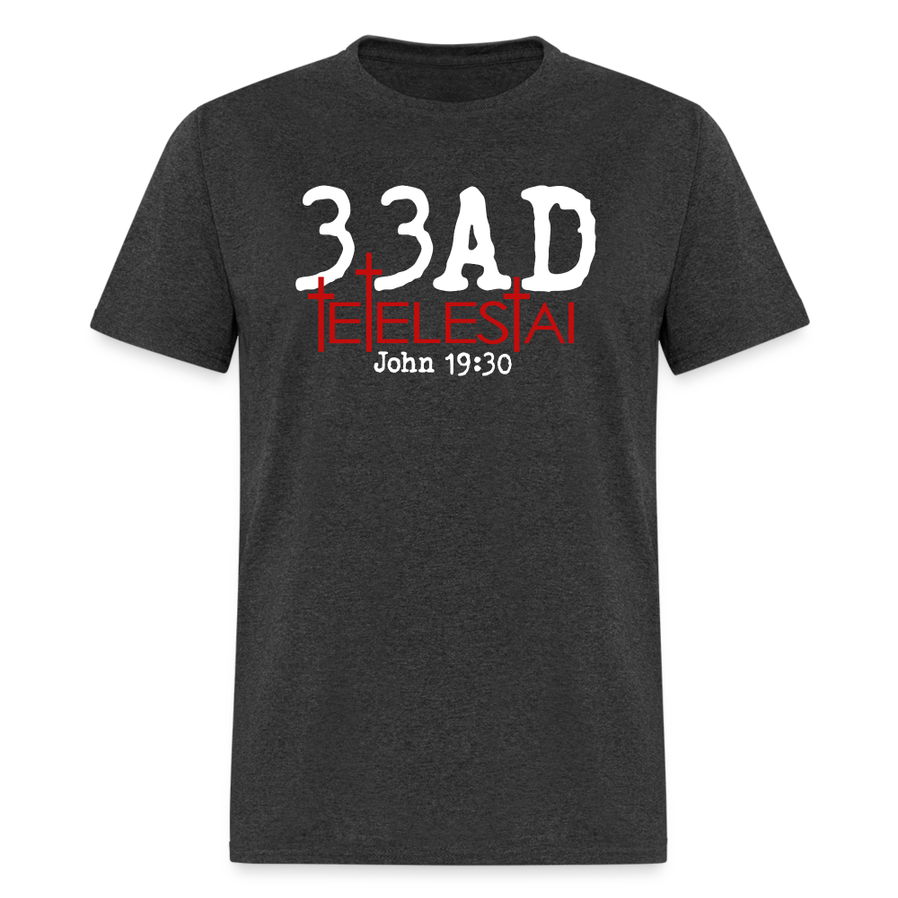 33AD Tetelestai - heather black