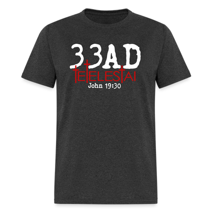 33AD Tetelestai - heather black