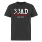 33AD Tetelestai - heather black