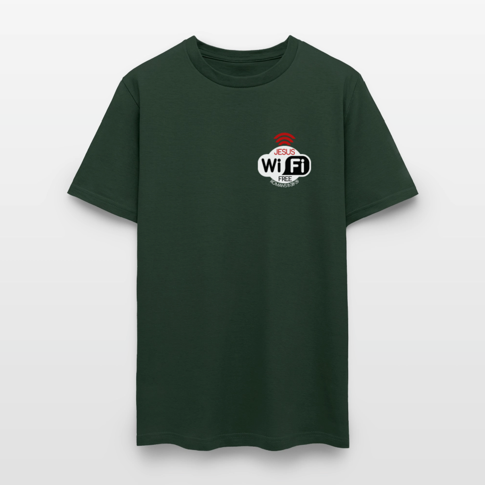 Jesus Strong Wireless Connection - forest green