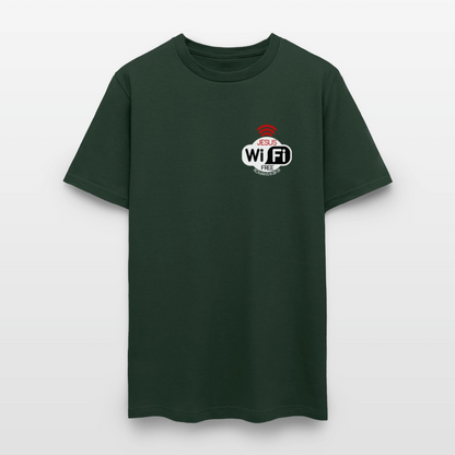 Jesus Strong Wireless Connection - forest green