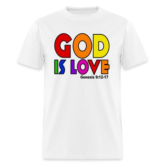 GOD is Love - white