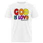 GOD is Love - white