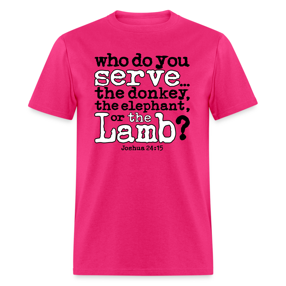 Donkey, Elephant, or Lamb - fuchsia