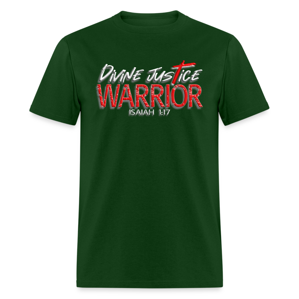 Divine Justice Warrior - forest green