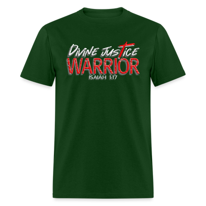 Divine Justice Warrior - forest green