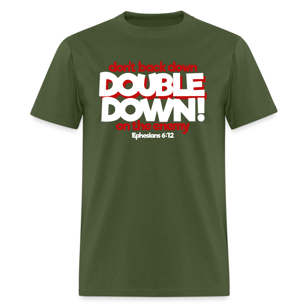 Double Down - military green