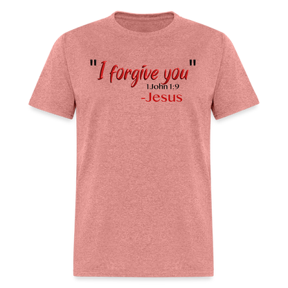 I Forgive You - heather mauve