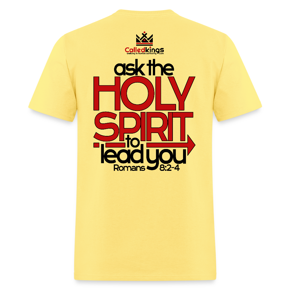 WTBSF? Ask Holy Spirit To Lead You - cornsilk