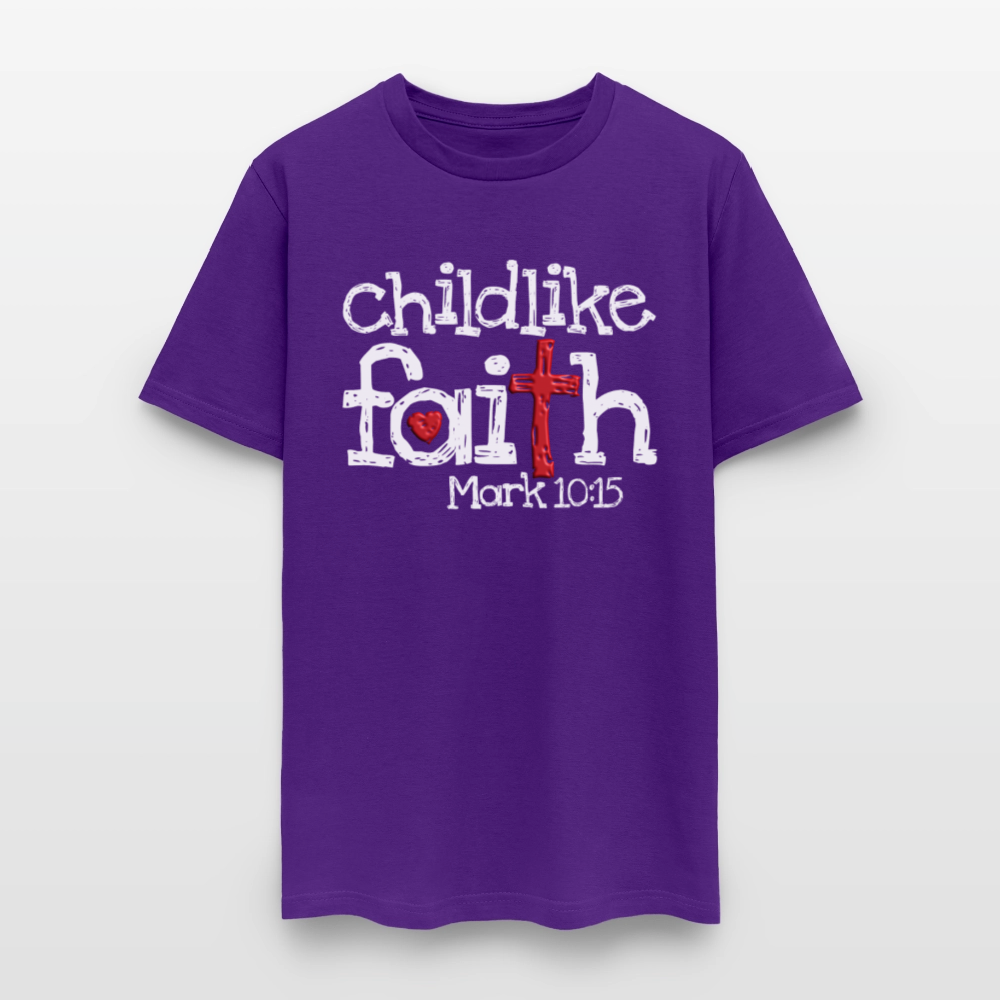Childlike Faith - purple
