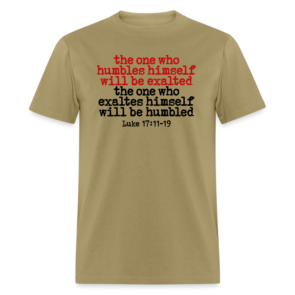 One Who Humbles Himself - khaki