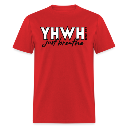 YHWH Just Breathe - red
