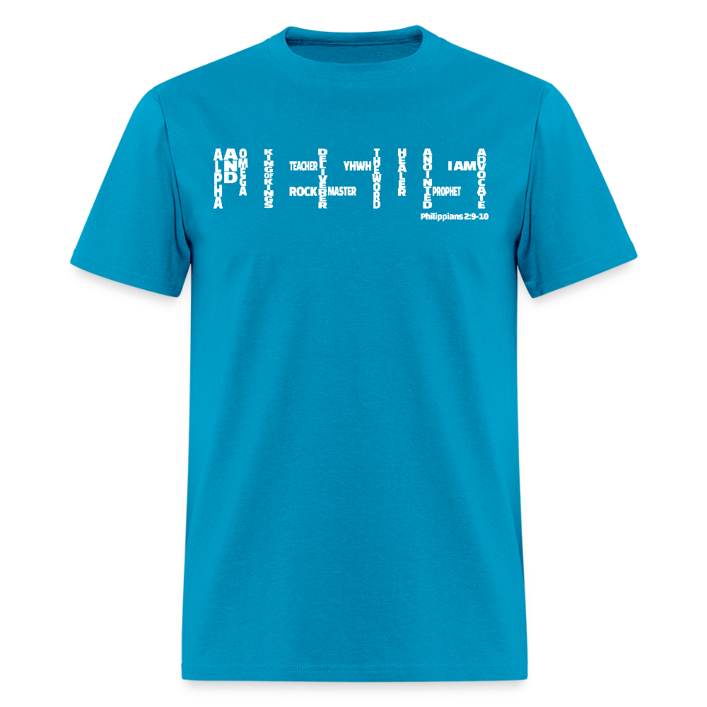 Jesus Names - turquoise