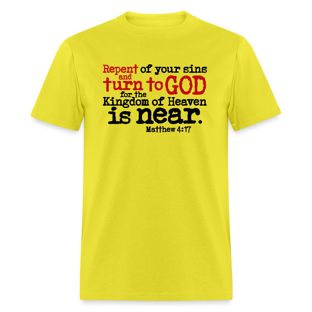 Repeat and Turn to God - yellow