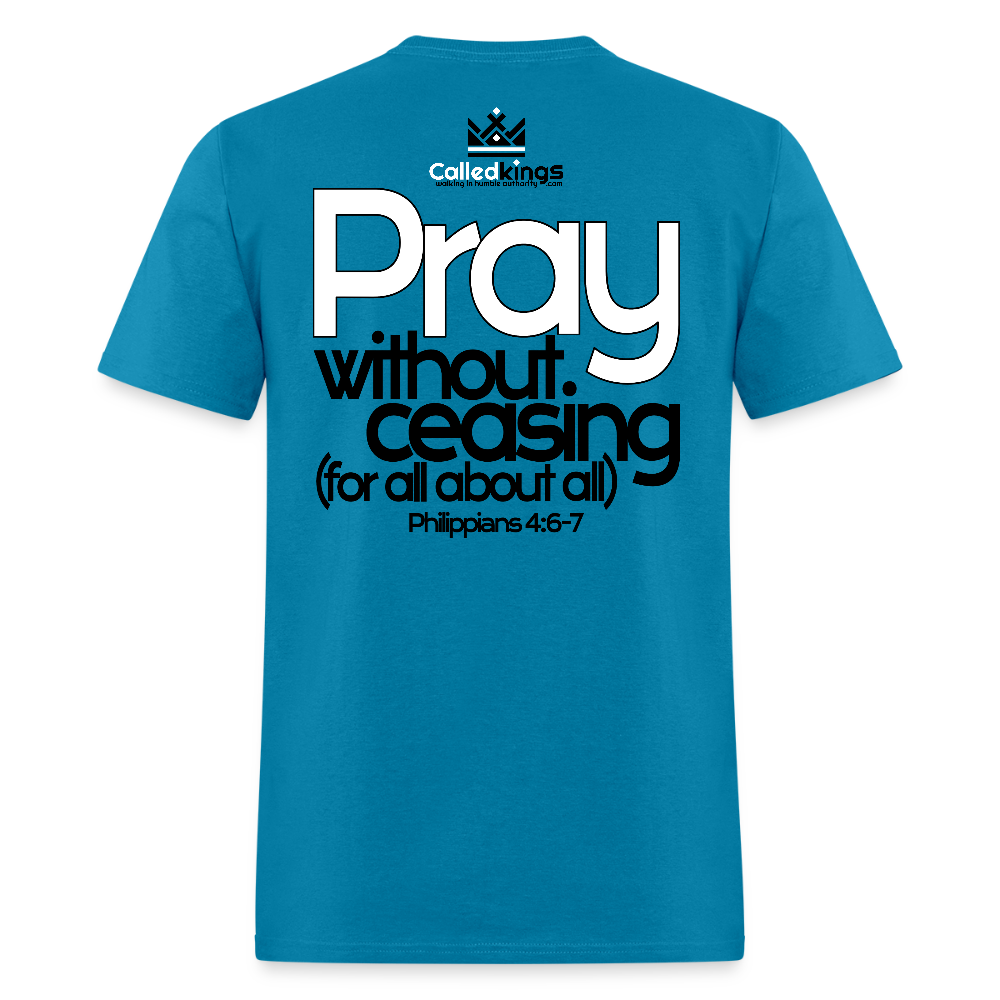 WTBSF? Pray Without Ceasing - turquoise