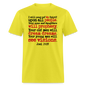 I Will Pour Out My Spirit - yellow