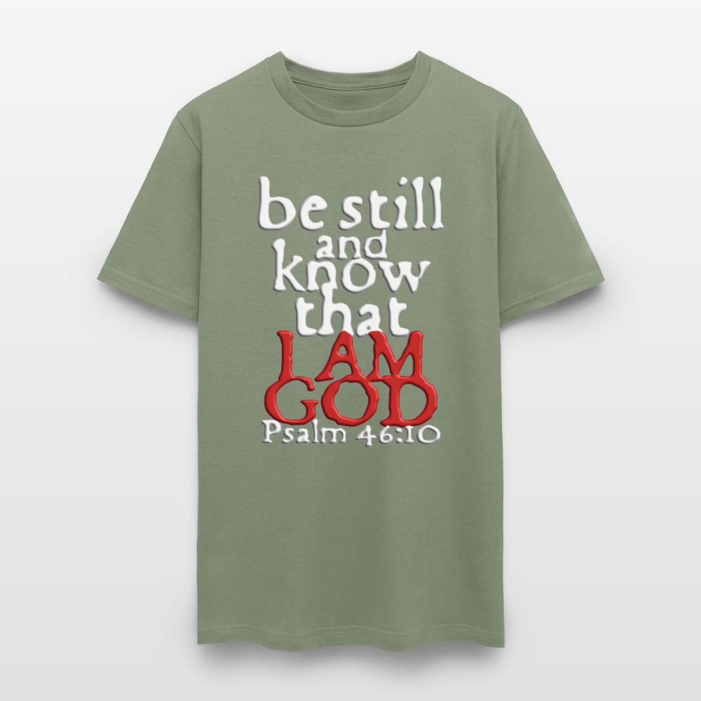 Be Still and Know - military green