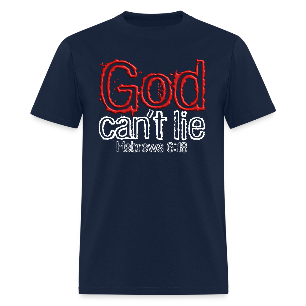 God Can't Lie - navy
