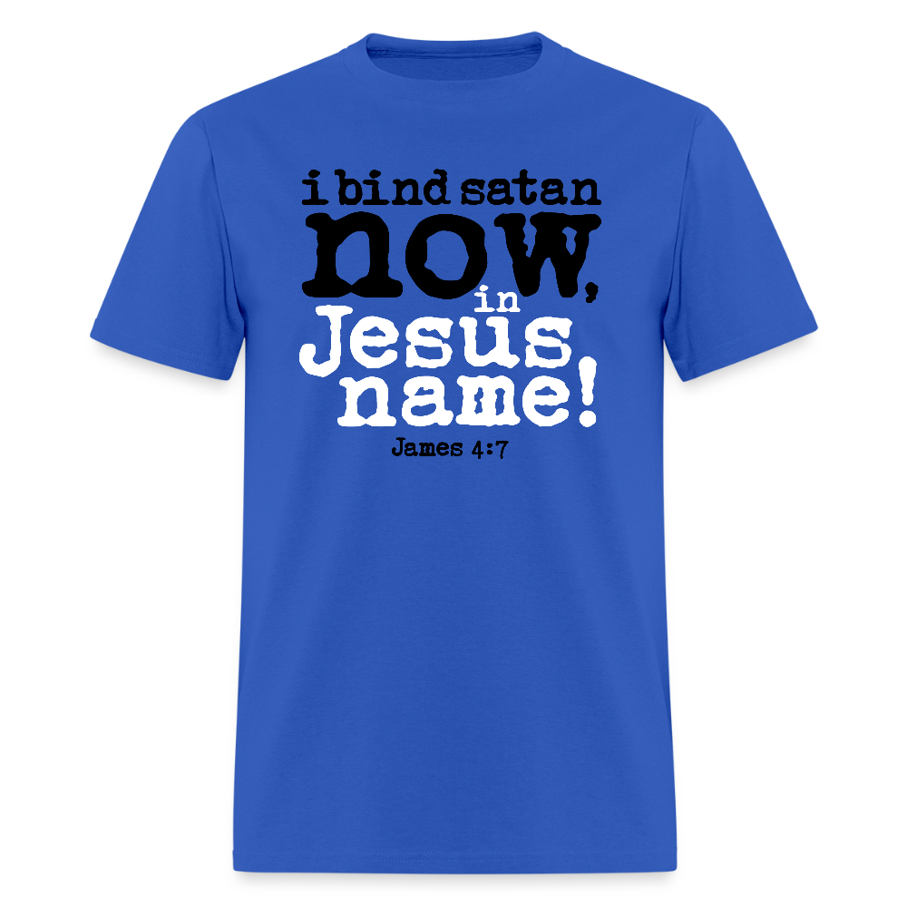 Bind Satan Now - royal blue