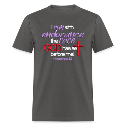 Run With Endurance - charcoal