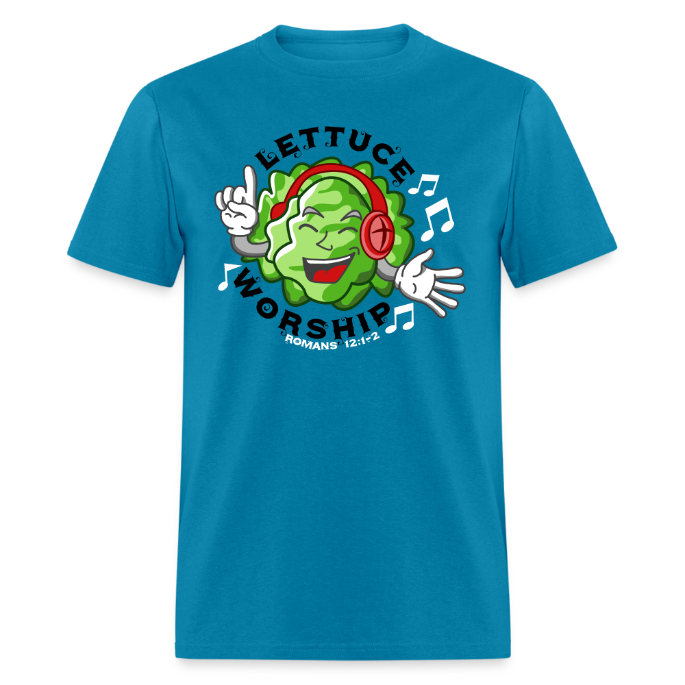 Lettuce Worship - turquoise