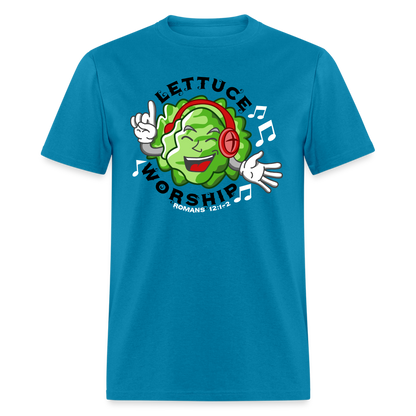 Lettuce Worship - turquoise