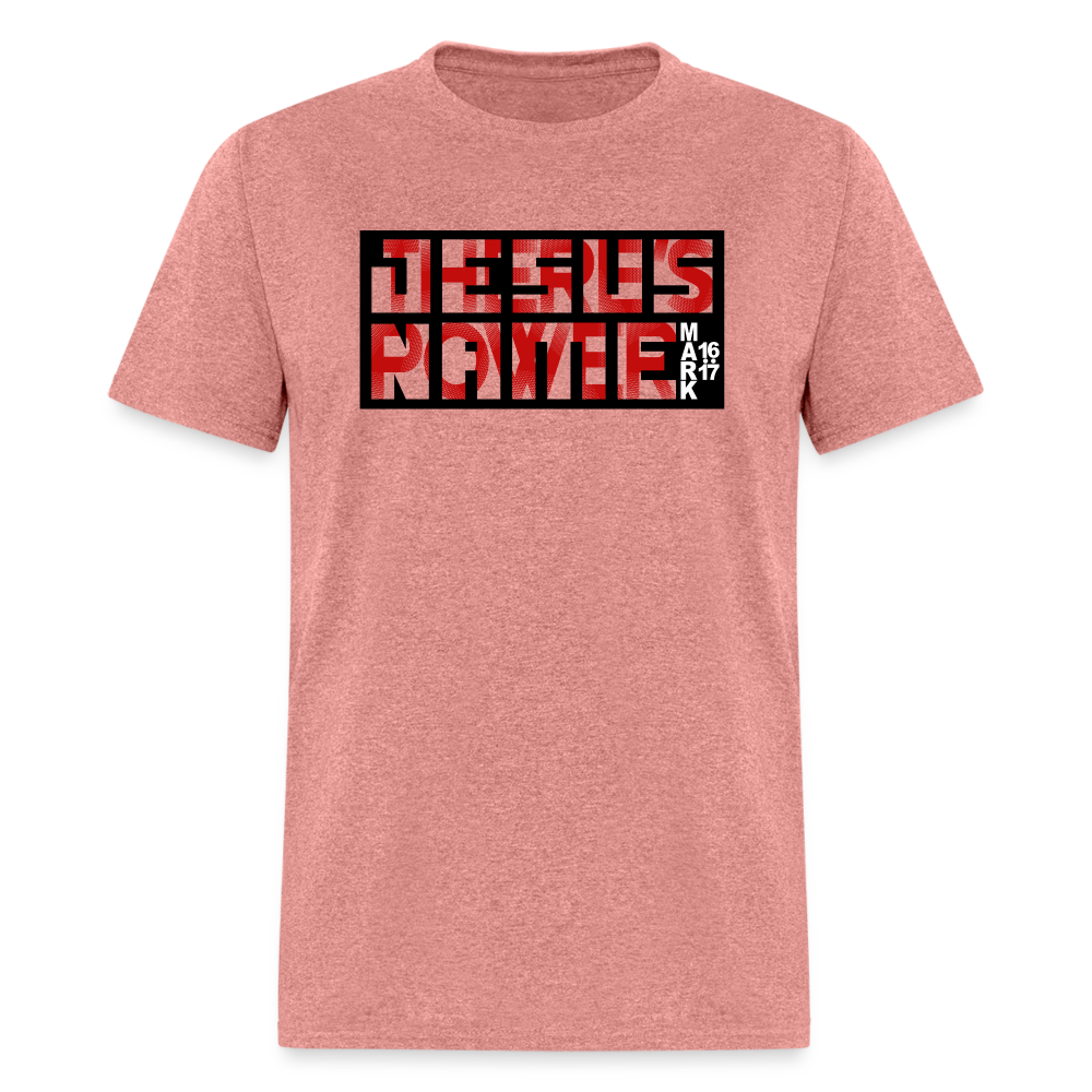 There's Power in Jesus Name - heather mauve