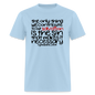 Only Thing We Contribute To Our Salvation - powder blue