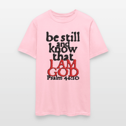 Be Still and Know - pink