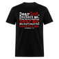Dear God Protect Me - black